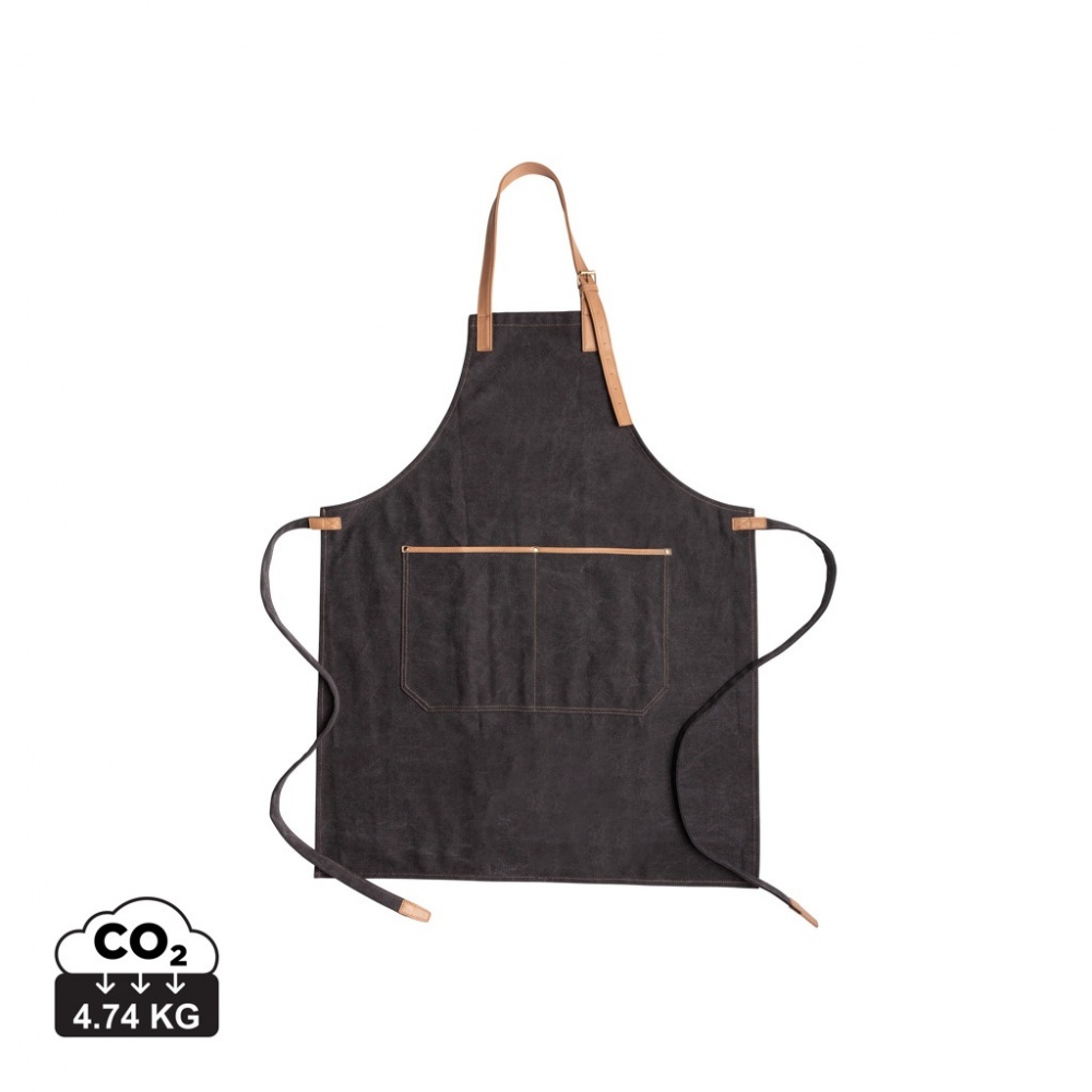 Logo trade promotional item photo of: Deluxe canvas chef apron